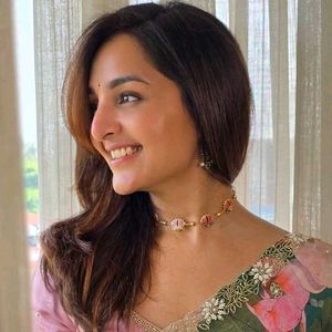 Manju Warrier Inspired Lotus Necklace &amp; Earring
