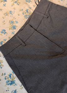 Gray Japanese Pleated Skirt