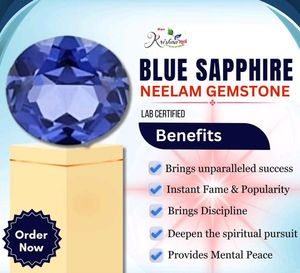 5.90 CTS./6.54 Ratti Original Blue Sapphire Neelam