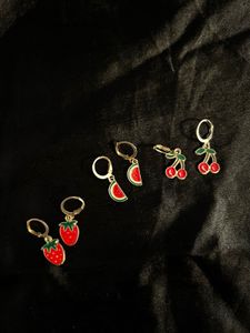 Fruit Earrings Set