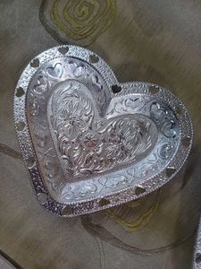 Set Of Two Beautiful Heart Shape Plate ❤️