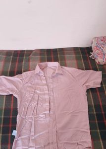 Casual Light Pink Shirt for men’s
