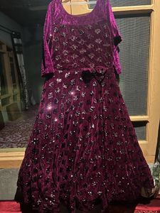 Heavy Sequence Work Gown
