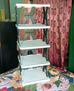 Shoe Rack 5 Layer Foldable😲