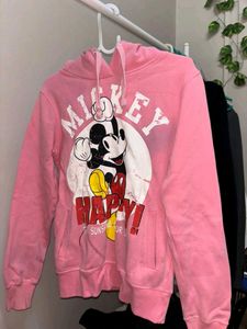 Mickey Mouse Pink Hoodie