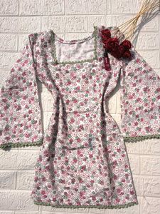 Printed Short Kurti 🌸