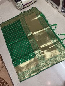 Green Saree