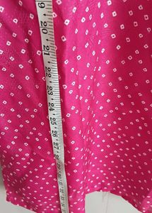 Pink &amp; White Summer kurtie