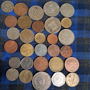 Coins Of 28 Foreign Countries
