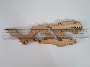 Dragon Wooden Showpiece/Wall decor(Set of 2)