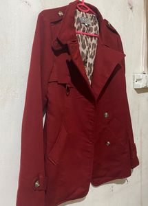 Red Trench Coat