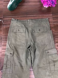Olive Green Cargo Pants