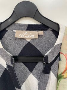 Charcoal Checks, Floral Grace ✨🖤 Set Now! 🔥🛍!