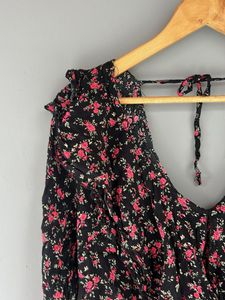 Floral Print Crop Top