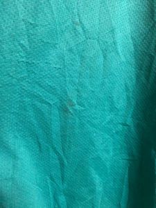 Okay V Neck Sea Green T Shirt