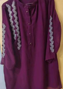 Wine colour Cord Set