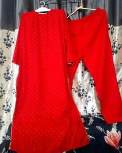 Gosriki Kurti With Pant Set