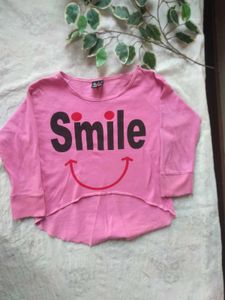 Pink Smile Top