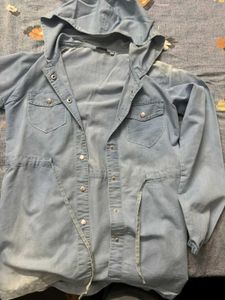 Shirt Hoodie, Oversized Yet Adjustable