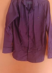 Navy Blue Casual Shirt