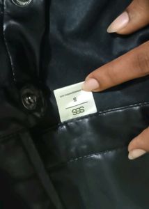 Black Leather Jacket 🧥