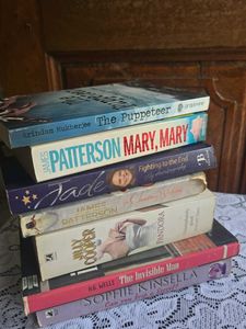 COMBO OF 7 Mixed Book Lot - Popular Authors!