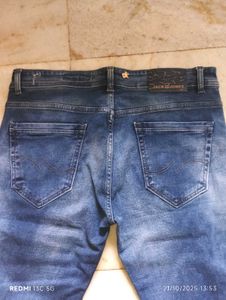 Distressed Denim Jeans