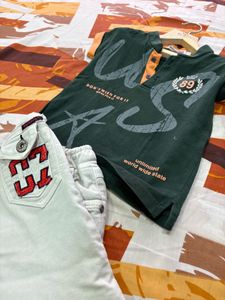 Boys T-shirt and Short Set