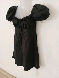 BLACK SEXY SHORT DRESS