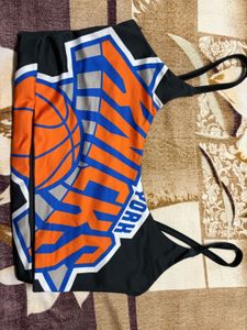 New York Knicks Graphic Crop Top