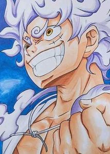 One Piece Luffy Gear 5 Art