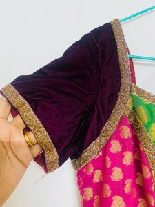 Colorful Anarkali Dress