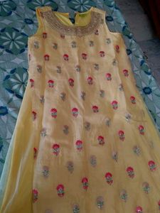 A Yellow Color, Beautiful Dress