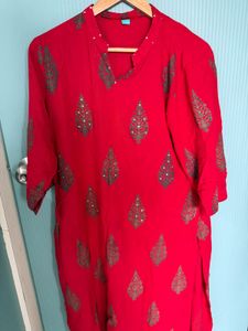 Kurti Pant Set For Women XXL