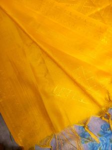Beautiful Yellow retirement Shawls For Honouring