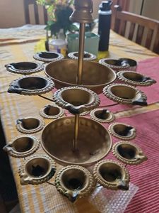 Metal Diya Stand