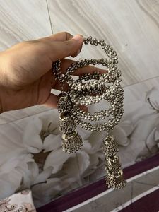 Silver Beaded Bracelet