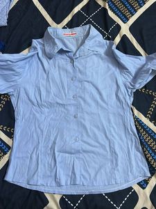 Blue Button-Down Shirt