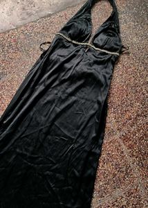Vintage hill Satin Gown🖤✨