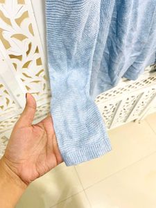 Blue Open Cardigan C