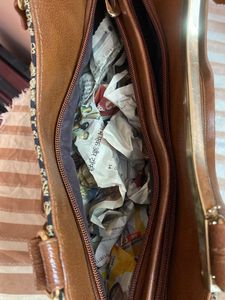 Black Embroidered Bag