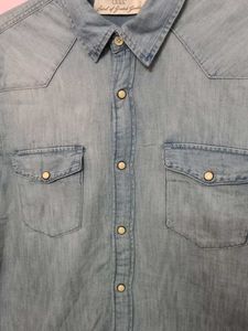 H&amp;M L.O.G.G Men&#39;s Denim Shirt