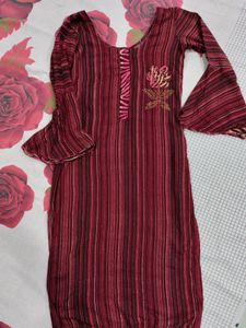 Straight Kurta With Plazo