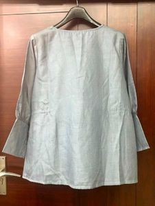 Stylish Grey Tunic Top