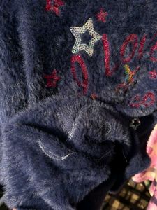 F&amp;F 'Love' Embellished Sweater