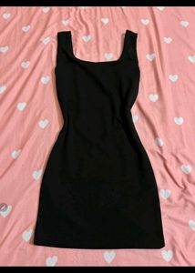 Black Bodycon Mini Dress