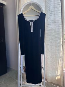 Luxe Black Velvet Gown