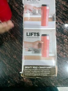Red Travel Mug With Grip