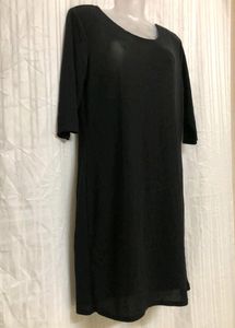 In Extenso Black Mini Dress