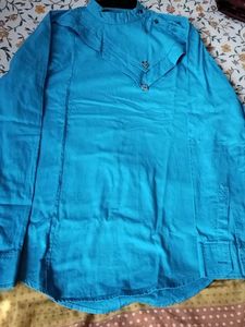 Men's Stylish Blue Kurta